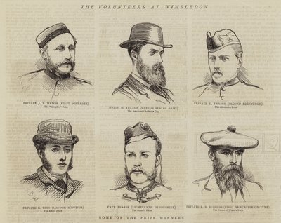 The Volunteers at Wimbledon by Theodore Blake Wirgman